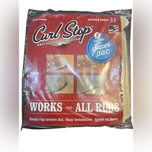 Curl Strap “Anti- curling rug System” NWT